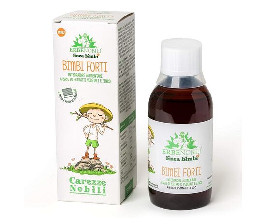 Травы Erbenobili Защита и восстановление иммунитета для детей, Bimbi Forti, (EN183)