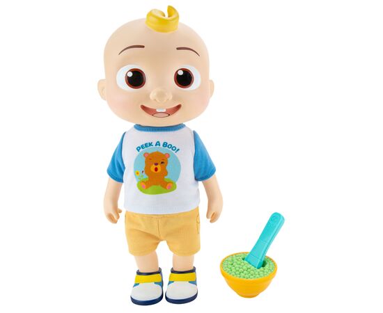 Интерактивная игрушка CoComelon Deluxe Interactive JJ Doll Джей Джей со звуком (CMW0058)
