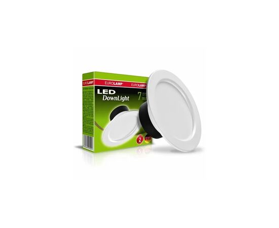 Светильник Eurolamp Downlight серии "E" 7W 40 (LED-DLR-7/4(Е)), изображение 2 Светильник Eurolamp Downlight серии "E" 7W 40 (LED-DLR-7/4(Е)), изображение 2