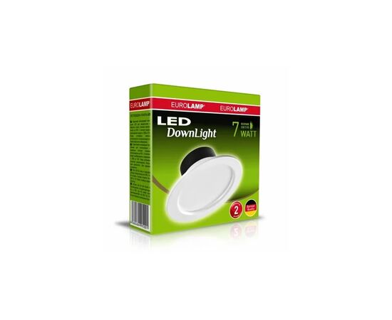 Светильник Eurolamp Downlight серии "E" 7W 40 (LED-DLR-7/4(Е)), изображение 3 Светильник Eurolamp Downlight серии "E" 7W 40 (LED-DLR-7/4(Е)), изображение 3