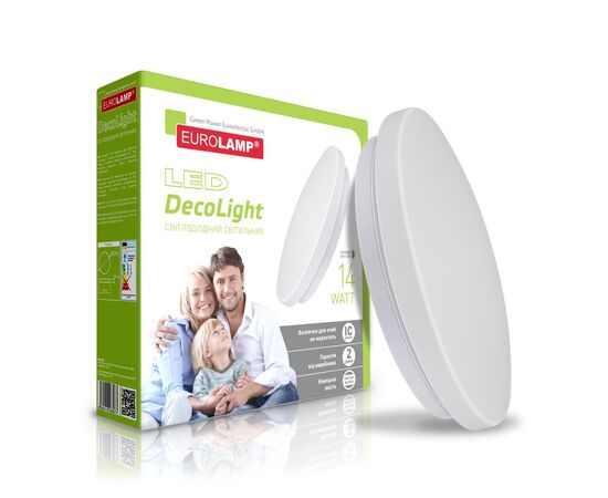 Світильник Eurolamp DecoLight 14W 4000K (LED-NLR-14/4(F)new)