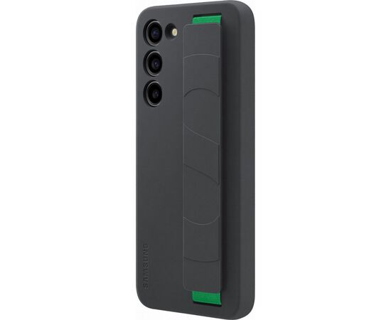 Чехол для мобильного телефона Samsung Galaxy S23 Plus Silicone Grip Case Black (EF-GS916TBEGRU), изображение 3 Чехол для мобильного телефона Samsung Galaxy S23 Plus Silicone Grip Case Black (EF-GS916TBEGRU), изображение 3
