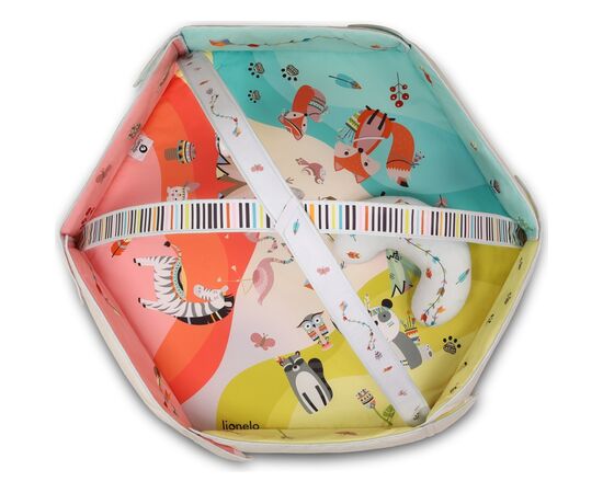 Детский коврик Lionelo Jenny Multicolor (LOE-JENNY MULTICOLOR), изображение 3 Детский коврик Lionelo Jenny Multicolor (LOE-JENNY MULTICOLOR), изображение 3