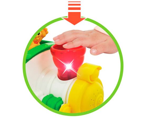 Розвиваюча іграшка Kiddi Smart Паровоз Лімпопо (світло, українська мова) (063396), зображення 4 Розвиваюча іграшка Kiddi Smart Паровоз Лімпопо (світло, українська мова) (063396), зображення 4