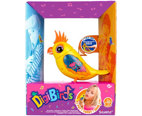 Інтерактивна іграшка DigiBirds пташка - Какаду (88601)