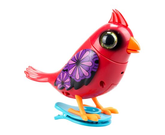Інтерактивна іграшка DigiBirds пташка - Червоний кардинал (88603), зображення 3 Інтерактивна іграшка DigiBirds пташка - Червоний кардинал (88603), зображення 3