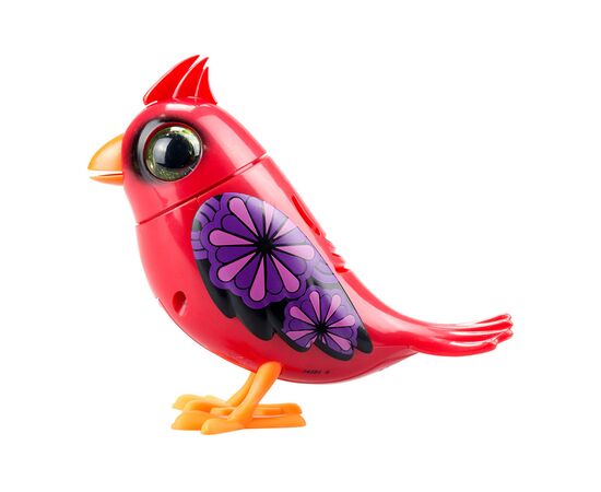 Інтерактивна іграшка DigiBirds пташка - Червоний кардинал (88603), зображення 4 Інтерактивна іграшка DigiBirds пташка - Червоний кардинал (88603), зображення 4