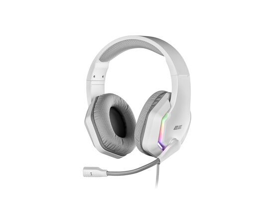 Наушники 2E Gaming HG315 RGB USB 7.1 White (2E-HG315WT-7.1), изображение 2 Наушники 2E Gaming HG315 RGB USB 7.1 White (2E-HG315WT-7.1), изображение 2