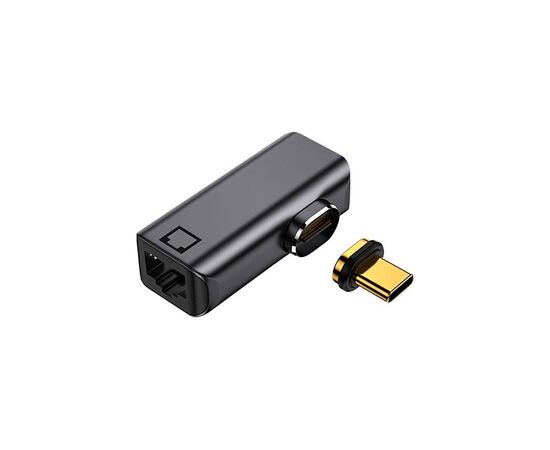 Перехідник USB-C to RJ-45 100/1000Mb PowerPlant (CA914296)