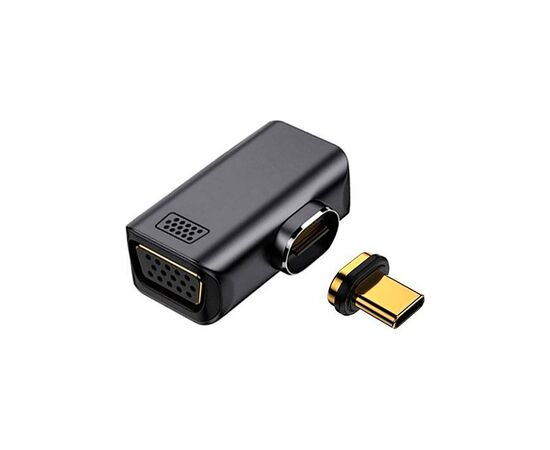 Перехідник USB-C to VGA 1080P60Hz PowerPlant (CA914289)