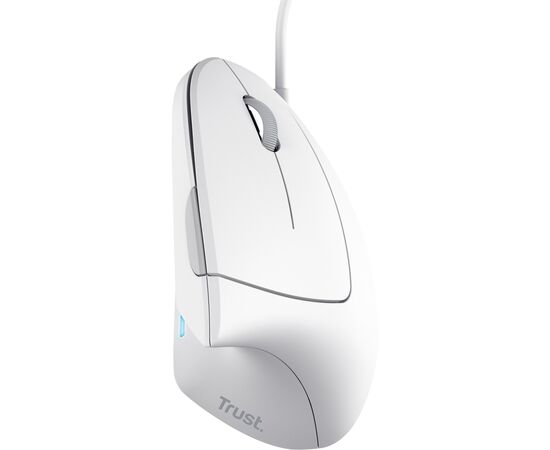 Мышка Trust Verto Ergonomic USB White (25133), изображение 3 Мышка Trust Verto Ergonomic USB White (25133), изображение 3