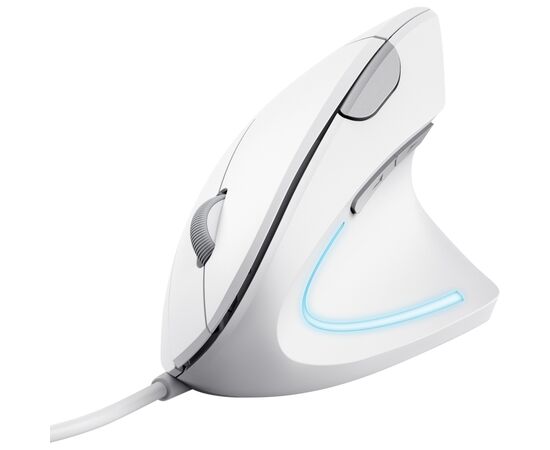 Мышка Trust Verto Ergonomic USB White (25133)
