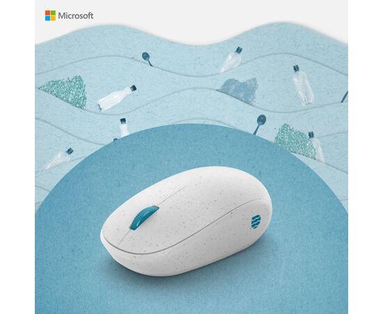 Мышка Microsoft Ocean Plastic Bluetooth White (I38-00009), изображение 12 Мышка Microsoft Ocean Plastic Bluetooth White (I38-00009), изображение 12
