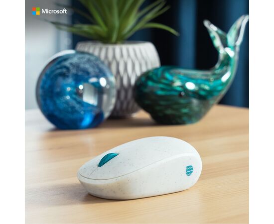 Мышка Microsoft Ocean Plastic Bluetooth White (I38-00009), изображение 7 Мышка Microsoft Ocean Plastic Bluetooth White (I38-00009), изображение 7