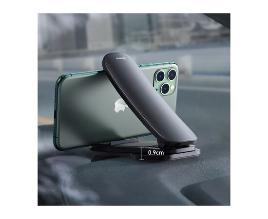 Универсальный автодержатель Baseus 4.7-6.5" Big Mouth Pro (на приборную панель) black (SUDZ-A01), изображение 5 Универсальный автодержатель Baseus 4.7-6.5" Big Mouth Pro (на приборную панель) black (SUDZ-A01), изображение 5