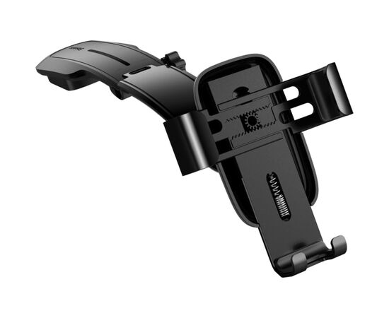 Универсальный автодержатель Baseus 4.7-6.5" Gravity Metal Age (на прищепку) black (SUYL-F01), изображение 2 Универсальный автодержатель Baseus 4.7-6.5" Gravity Metal Age (на прищепку) black (SUYL-F01), изображение 2