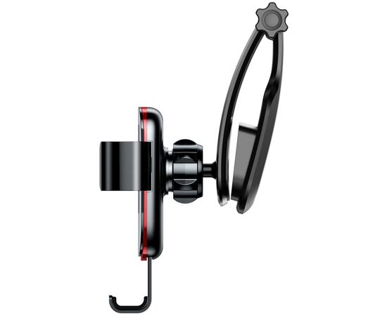 Универсальный автодержатель Baseus 4.7-6.5" Gravity Metal Age (на прищепку) black (SUYL-F01), изображение 3 Универсальный автодержатель Baseus 4.7-6.5" Gravity Metal Age (на прищепку) black (SUYL-F01), изображение 3