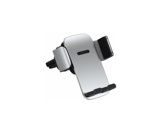 Универсальный автодержатель Baseus 4.7-6.7" Gravity Control Clamp (на решетку) silver (SUYK010112), изображение 2 Универсальный автодержатель Baseus 4.7-6.7" Gravity Control Clamp (на решетку) silver (SUYK010112), изображение 2