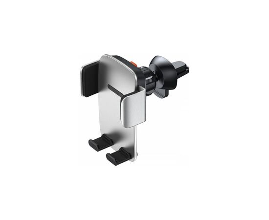 Универсальный автодержатель Baseus 4.7-6.7" Gravity Control Clamp (на решетку) silver (SUYK010112), изображение 3 Универсальный автодержатель Baseus 4.7-6.7" Gravity Control Clamp (на решетку) silver (SUYK010112), изображение 3