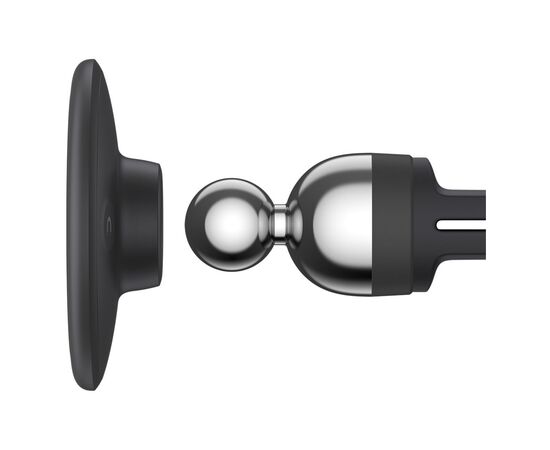 Универсальный автодержатель Baseus Magnetic (на решетку) black (SUCC000101), изображение 6 Универсальный автодержатель Baseus Magnetic (на решетку) black (SUCC000101), изображение 6