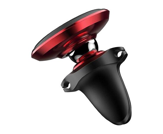 Универсальный автодержатель Baseus Magnetic with cable clip (на решетку) red (SUGX-A09), изображение 2 Универсальный автодержатель Baseus Magnetic with cable clip (на решетку) red (SUGX-A09), изображение 2