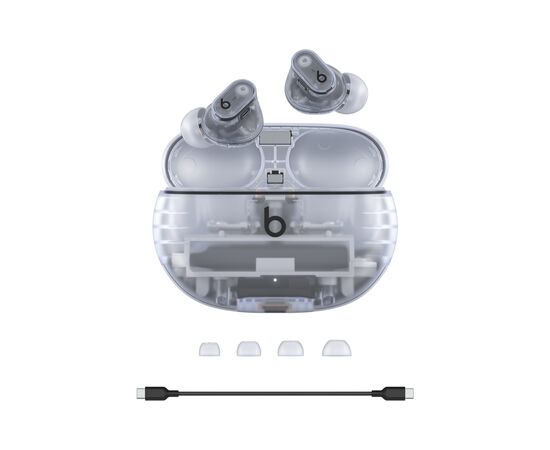 Наушники Beats Studio Buds + Transparent (MQLK3ZM/A), изображение 6 Наушники Beats Studio Buds + Transparent (MQLK3ZM/A), изображение 6