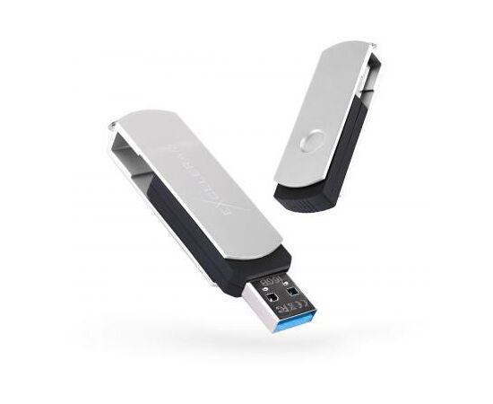 USB флеш накопичувач eXceleram 16GB P2 Series Silver/Black USB 3.1 Gen 1 (EXP2U3SIB16)