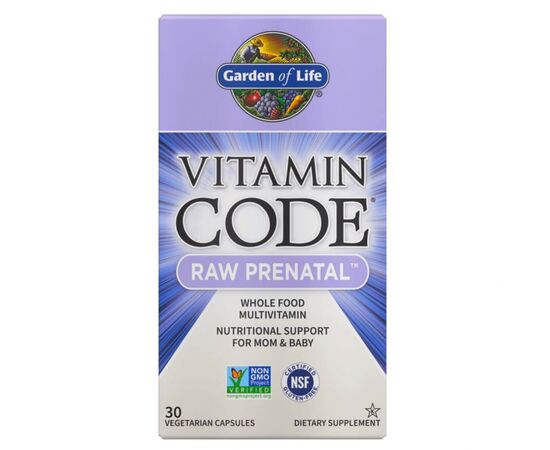 Витамин Garden of Life Сырые витамины для беременных, RAW Prenatal, Vitamin Code, (GOL11589)