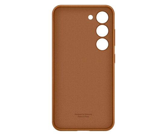 Чехол для мобильного телефона Samsung Galaxy S23 Leather Case Camel (EF-VS911LAEGRU), изображение 2 Чехол для мобильного телефона Samsung Galaxy S23 Leather Case Camel (EF-VS911LAEGRU), изображение 2