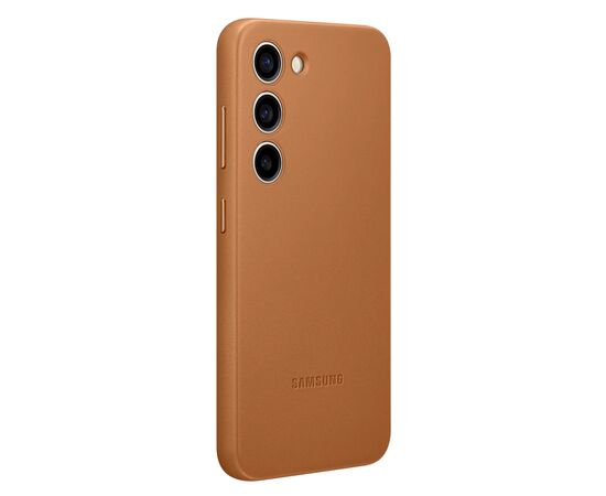 Чехол для мобильного телефона Samsung Galaxy S23 Leather Case Camel (EF-VS911LAEGRU), изображение 3 Чехол для мобильного телефона Samsung Galaxy S23 Leather Case Camel (EF-VS911LAEGRU), изображение 3