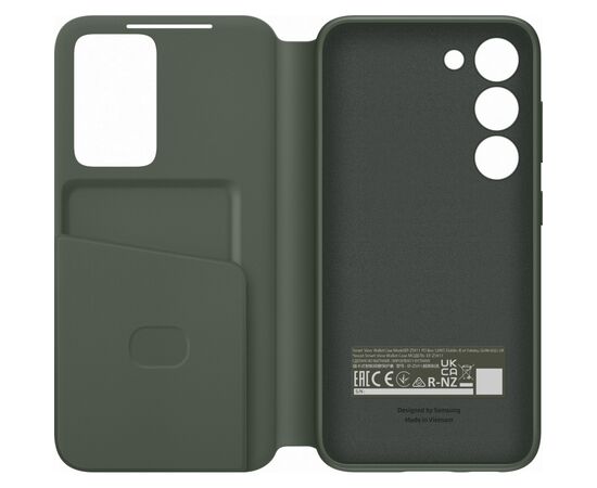 Чехол для мобильного телефона Samsung Galaxy S23 Smart View Wallet Case Khaki (EF-ZS911CGEGRU), изображение 3 Чехол для мобильного телефона Samsung Galaxy S23 Smart View Wallet Case Khaki (EF-ZS911CGEGRU), изображение 3