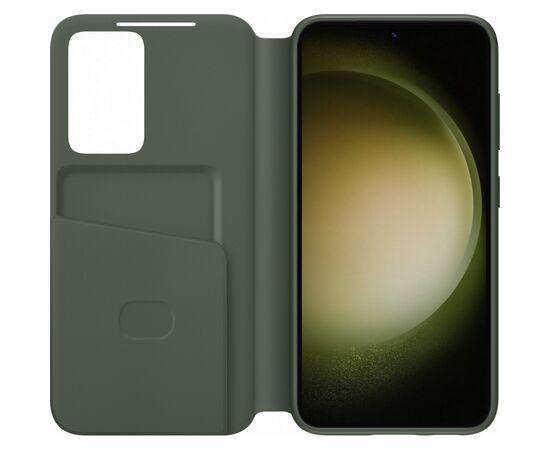 Чехол для мобильного телефона Samsung Galaxy S23 Smart View Wallet Case Khaki (EF-ZS911CGEGRU), изображение 4 Чехол для мобильного телефона Samsung Galaxy S23 Smart View Wallet Case Khaki (EF-ZS911CGEGRU), изображение 4