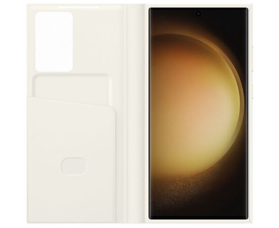 Чехол для мобильного телефона Samsung Galaxy S23 Ultra Smart View Wallet Case Cream (EF-ZS918CUEGRU), изображение 4