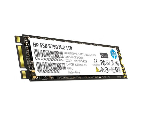 Накопитель SSD M.2 2280 1TB S750 HP (16L57AA), изображение 2 Накопитель SSD M.2 2280 1TB S750 HP (16L57AA), изображение 2