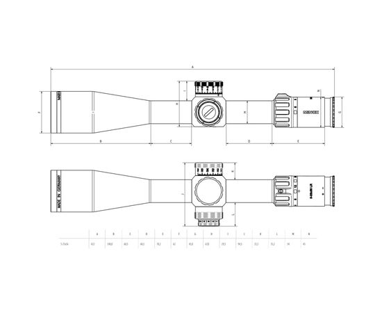 Оптический прицел MINOX Long Range 5-25x56 F1 з сіткою LR (80107665), изображение 5 Оптический прицел MINOX Long Range 5-25x56 F1 з сіткою LR (80107665), изображение 5