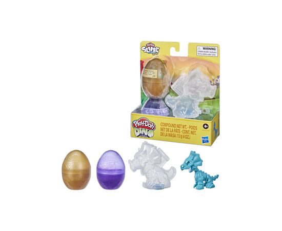 Набор для творчества Hasbro Play-Doh Кістки Діно Трицератопс (F2012), изображение 2 Набор для творчества Hasbro Play-Doh Кістки Діно Трицератопс (F2012), изображение 2