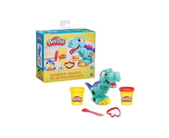 Набор для творчества Hasbro Play-Doh Улюблені набори в мініатюрі T-Rex (E4902_F1337) (F1337), изображение 3 Набор для творчества Hasbro Play-Doh Улюблені набори в мініатюрі T-Rex (E4902_F1337) (F1337), изображение 3