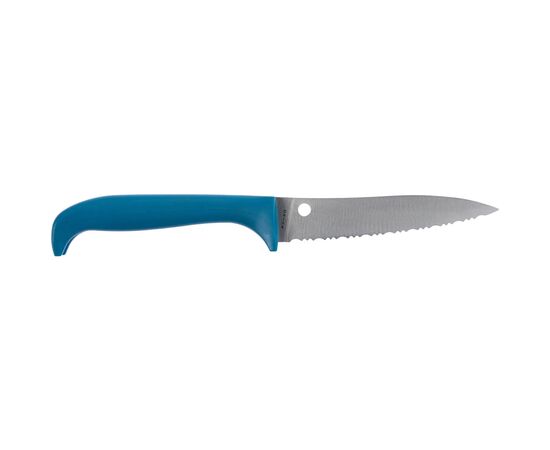 Нож Spyderco Counter Puppy Serrated Blue (K20SBL), изображение 2 Нож Spyderco Counter Puppy Serrated Blue (K20SBL), изображение 2