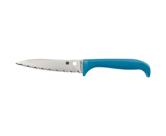 Нож Spyderco Counter Puppy Serrated Blue (K20SBL)