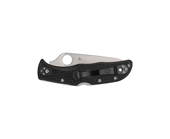 Нож Spyderco Endela Thin Red Line Serrated (C243FPSBKRD), изображение 2 Нож Spyderco Endela Thin Red Line Serrated (C243FPSBKRD), изображение 2