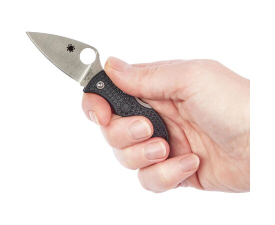 Нож Spyderco Manbug Lightweight Leaf Black (MBKLFP), изображение 5 Нож Spyderco Manbug Lightweight Leaf Black (MBKLFP), изображение 5