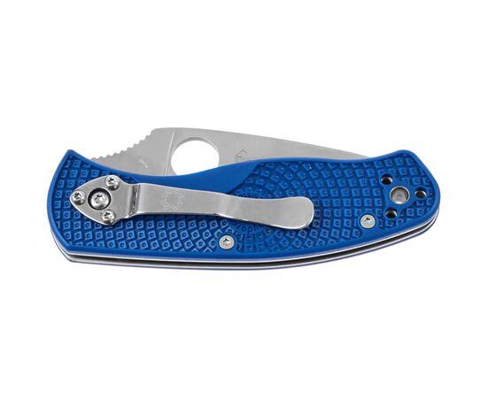 Нож Spyderco Persistence Lightweight S35VN Serrated (C136SBL), изображение 4 Нож Spyderco Persistence Lightweight S35VN Serrated (C136SBL), изображение 4