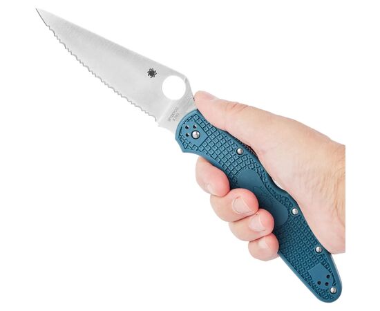 Нож Spyderco Police 4 Lightweight K390 Serrated (C07FS4K390), изображение 5 Нож Spyderco Police 4 Lightweight K390 Serrated (C07FS4K390), изображение 5