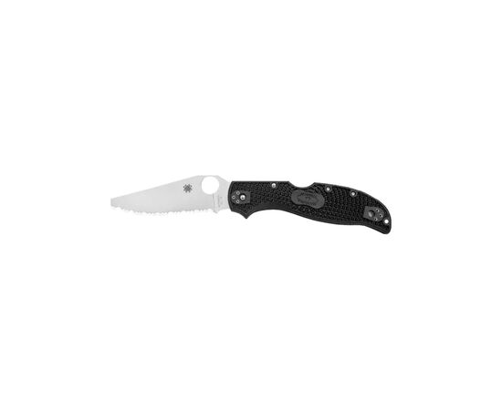 Нож Spyderco Strech 2 XL Serrated Black (C258SBK)