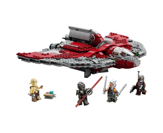 Конструктор LEGO Star Wars Шаттл джедаев T-6 Асоки Тано 601 деталь (75362), изображение 2 Конструктор LEGO Star Wars Шаттл джедаев T-6 Асоки Тано 601 деталь (75362), изображение 2
