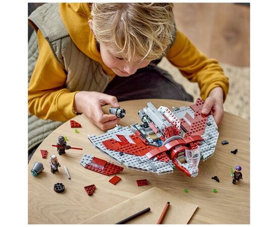 Конструктор LEGO Star Wars Шаттл джедаев T-6 Асоки Тано 601 деталь (75362), изображение 4 Конструктор LEGO Star Wars Шаттл джедаев T-6 Асоки Тано 601 деталь (75362), изображение 4