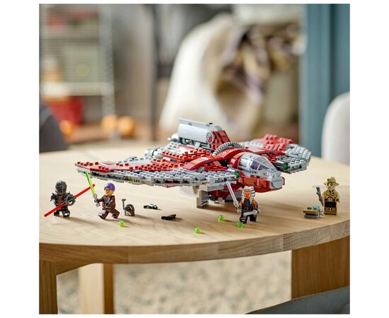 Конструктор LEGO Star Wars Шаттл джедаев T-6 Асоки Тано 601 деталь (75362), изображение 5 Конструктор LEGO Star Wars Шаттл джедаев T-6 Асоки Тано 601 деталь (75362), изображение 5