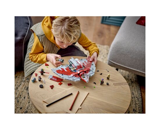 Конструктор LEGO Star Wars Шаттл джедаев T-6 Асоки Тано 601 деталь (75362), изображение 8 Конструктор LEGO Star Wars Шаттл джедаев T-6 Асоки Тано 601 деталь (75362), изображение 8