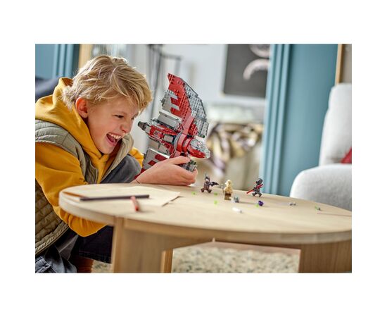 Конструктор LEGO Star Wars Шаттл джедаев T-6 Асоки Тано 601 деталь (75362), изображение 9 Конструктор LEGO Star Wars Шаттл джедаев T-6 Асоки Тано 601 деталь (75362), изображение 9