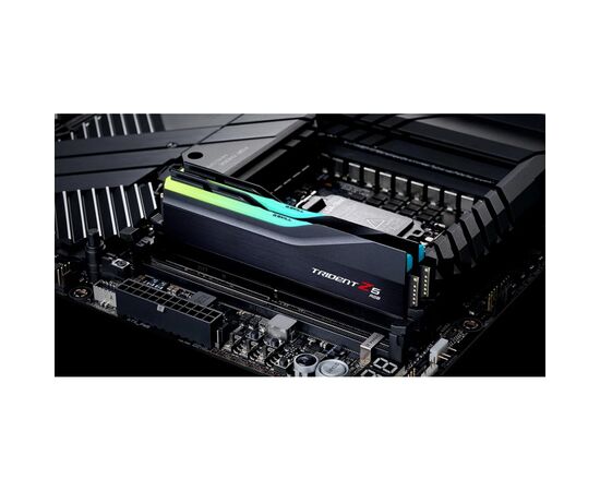 Модуль памяти для компьютера DDR5 48GB (2x24GB) 6000 MHz Trident Z5 RGB Black G.Skill (F5-6000J4048F24GX2-TZ5RK), изображение 6 Модуль памяти для компьютера DDR5 48GB (2x24GB) 6000 MHz Trident Z5 RGB Black G.Skill (F5-6000J4048F24GX2-TZ5RK), изображение 6